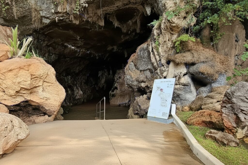 Gruta de Maquiné: Um Mergulho no Passado Geológico de Minas Gerais 3 gruta de maquine entrada