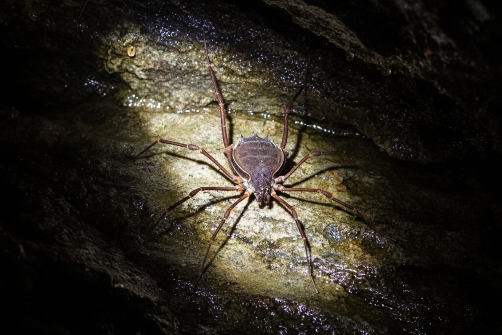 Do Pavor à Fascinação: Como Vencer o Medo de Explorar Cavernas 3 Opilião