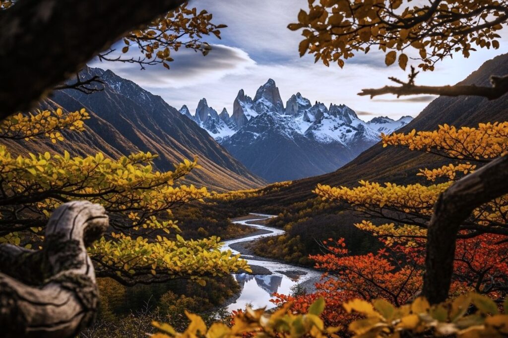 Como Fotografar Paisagens Naturais e de Montanha em Diferentes Climas 4 fotografia-moldura-natural