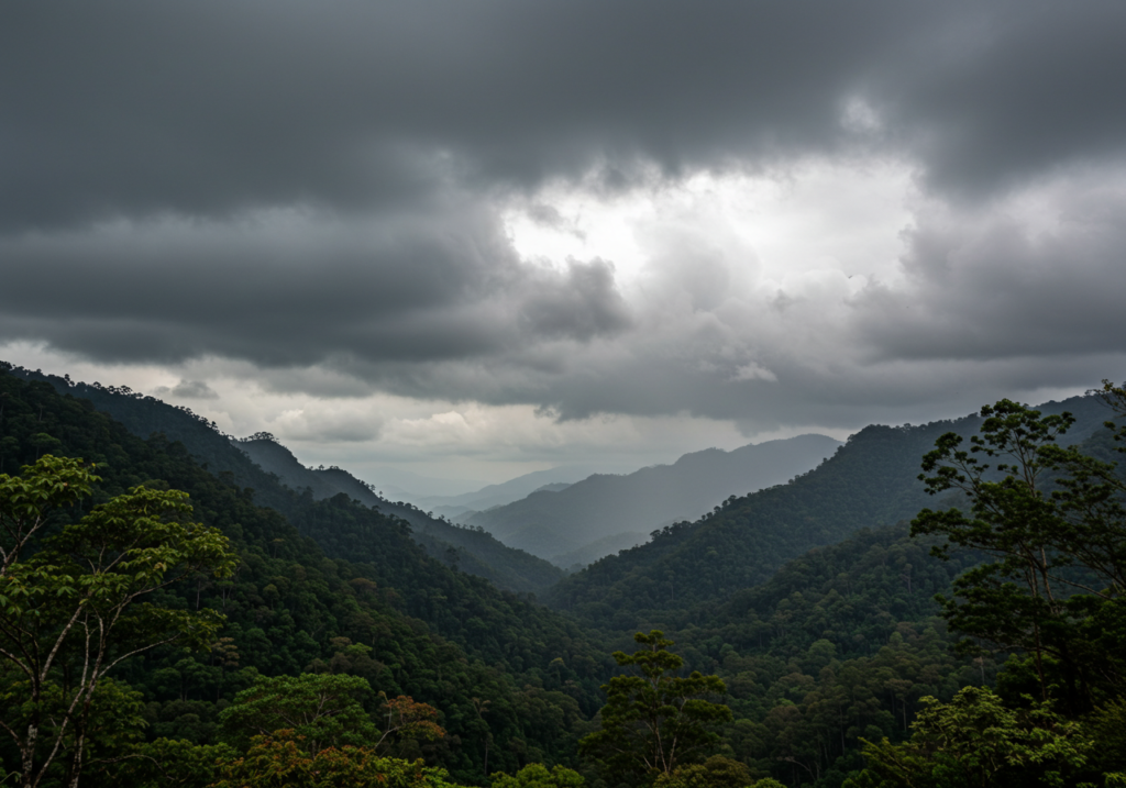 Como Prever Mudanças Climáticas Em Áreas De Montanha? 4 chuva na montanha
