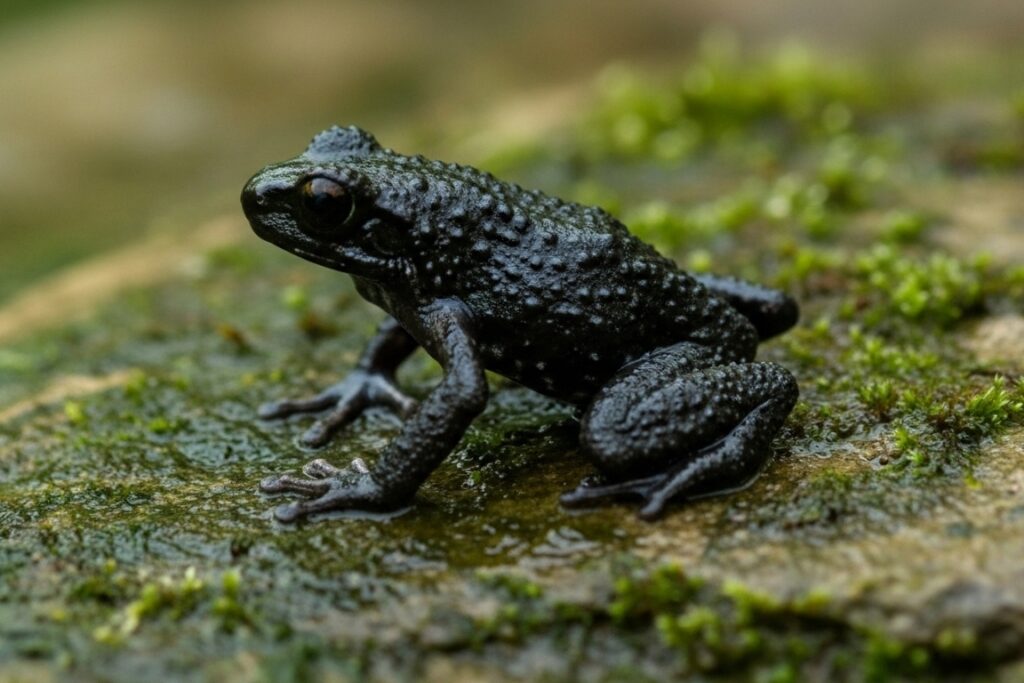 Monte Roraima: O Mundo Perdido 5 sapo-preto-de-roraima
oreophrynella-quelchii