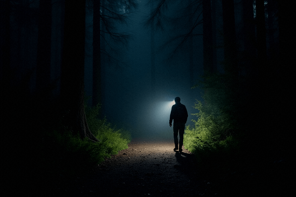 Caminhadas Noturnas em Montanhas e Parques 11 trilha noturna 1