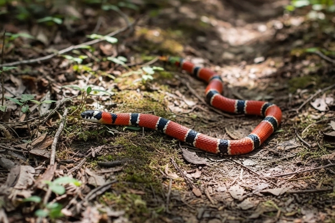 Sobre Montanhas 8 Cobra Coral Verdadeira
