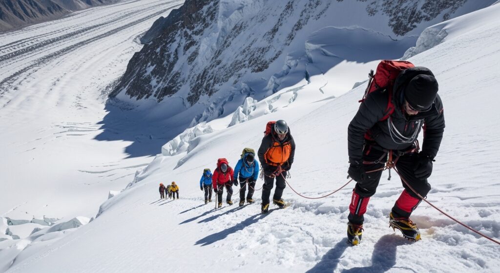 Debate sobre segurança e novas regras de acesso ao Monte Everest 3 escalada monte everest